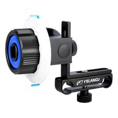 Fotocamera Yelangu F0 Seguire la messa a fuoco con portachiavi cintura per canoni / Nikon / videocamere / telecamere DSLR (blu)