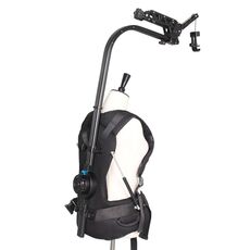 Sistema di supporto per fotocamera Stabilizer Yelang B100 con testa di smorzamento per telecamere DSLR e DV, carico: 8-18 kg (nero)