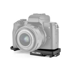 Yelangu CL13 Base di espansione della fotocamera BASE L Piatto per Canon EOS M50 (nero)