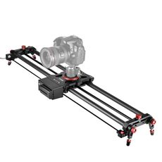 Yelangu L60TC 60cm Traccia della guida a scorrimento elettrica con telecomando da 2,4 GHz per telecamere SLR / videocamere (nero)