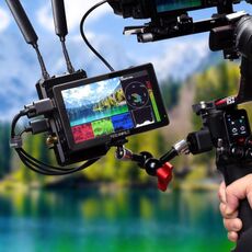 Sentworld Lut5 5,5 pollici Ultra High Bright 3000Nit Touch Screen DSLR Campo field Monitor (nero)