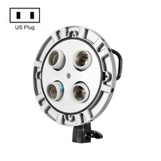 GODOX TL-4 4 in 1 Presa E27 TRICOLOR LAMPADA LAMPADA LAMPADA (Plug USC)