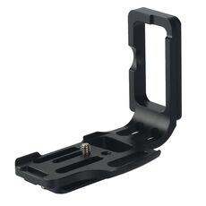 Supporto di base con staffa per piastra a L a sgancio rapido verticale per Nikon D800 / D800E / D810 (nero)
