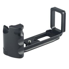 Supporto di base per staffa a piastra a sgancio rapido verticale per FUJI X-E1 (nero)
