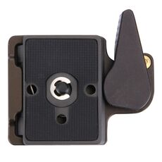Adattatore per morsetto a sgancio rapido in lega di alluminio DBC-1 più adatto con piastra a sgancio rapido 200PL-14 per treppiede per fotocamera