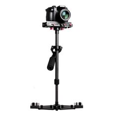 YELANGU YLG0107K 40-67 cm Alluminio aeronautico + Stabilizzatore portatile Steadicam professionale in fibra di carbonio per fotocamera DSLR DV