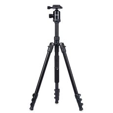 TRIOPO Oubao A-308S portatile registrabile lega di alluminio Treppiede con testa a sfera per SLR
