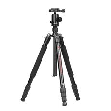 TRIOPO M2508 Monopiede portatile multifunzione regolabile a 4 sezioni in lega di alluminio con testa a sfera D-2A per fotocamera SLR