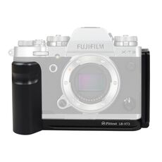 Supporto di base per staffa a piastra a sgancio rapido verticale per Fujifilm XT3 X-T3 (nero)