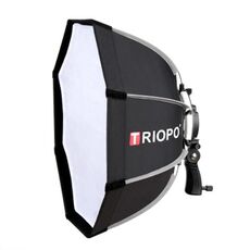 Triopo KS55 55cm Speedlite Flash Octagono Parabolico Softbox Diffusore con impugnatura per montaggio staffa