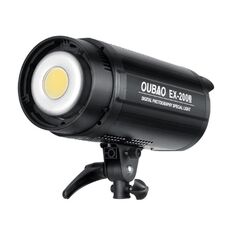 TRIOPO EX-200W Sistema di dissipazione del calore incorporato con flash da studio e luce singola a LED EX-200III