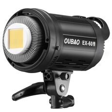 TRIOPO EX-60W Sistema di dissipazione del calore integrato con flash da studio e luce singola a LED EX-60III