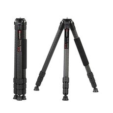 TRIOPO GS2808 Videocamera Fotografia Nessun supporto per treppiede assiale in fibra di carbonio con testa a sfera, carico: 15 kg