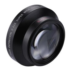 Obiettivo super grandangolare 0,45X da 62 mm con obiettivo macro
