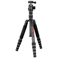 BEXIN BX285C K36 Treppiede portatile in fibra di carbonio per videocamera digitale DV Dslr