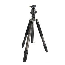 BEXIN W324C G44 Treppiede in fibra di carbonio Treppiede Stabile Scatto per fotocamera Video Point DSLR