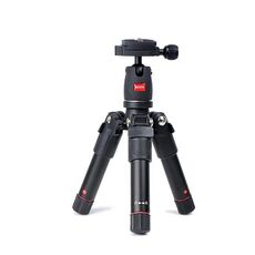 BEXIN MS03 Mini treppiedi da viaggio portatili in alluminio per fotocamera DSLR Smart Mobile Phone