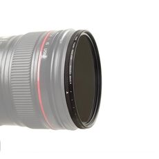 Cureely 58mm ND2-400 ND2 a ND400 ND Filtro filtro Densità neutra Densità variabile regolabile