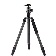 FOTOPRO X-GO MAX E Treppiede per fotocamera a fibra di carbonio portatile portatile con testa a doppia azione