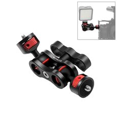 PULIUZ Magic Brack Bracket Mount 1/4 pollici Balla a sfera Braccio magico (nero)