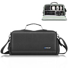 Borsa a tracolla a tracolla a tracolla per fotocamera portatile PULUZ (nero)