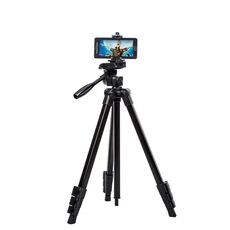 Yunteng VCT-618 Supporto per treppiede in alluminio con testa di smorzamento