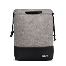 Baona Impermeabile Micro SLR della fotocamera Borsa protettiva Cover CoulisString BACK BAG, colore: grigio grande