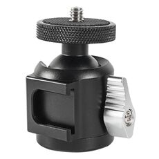 BEXIN HK25 Lega di alluminio Adattatore a treppiede a sfera a treppiede a palla a sfera (nero)