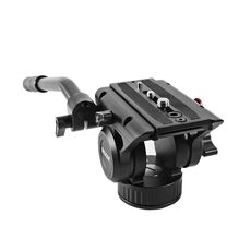 Bexin VH-105 Panorama di 360 gradi Panorama Heavy Duty Treppiede Action Fluid Testa di trascinamento (nero)