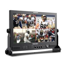 Seetec Atem173S 17,3 pollici 3G-SDI HDMI Full HD 1920x1080 Monitoraggio di trasmissione multi-fotocamera (plug UE)