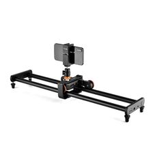 YELANGU L60E 60 cm Slide Rail Track + L4 Dolly a 3 ruote con morsetto e palla