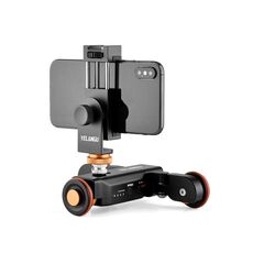 Ruota della fotocamera Yelangu L4X Dolly + PC03 Clamp per telefono con telecomando, carico: 3 kg