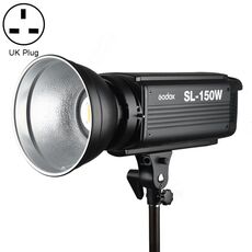 Godox SL150W 150W 5600K Luce LED per studio continua con luce video bilanciata alla luce del giorno (spina UK)