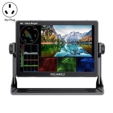 FEELWORLD LUT11S Monitor da campo per fotocamera DSLR touch screen da 10,1 pollici ultra luminoso 2000 nit, pannello IPS 3G-SDI 4K Uscita ingresso 1920 x 1200 IPS
