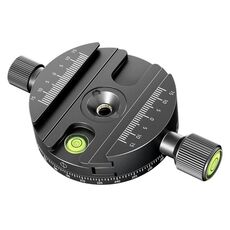 BEXIN QJ-08 Supporto per treppiede con base a morsetto a sgancio rapido panoramico rotante