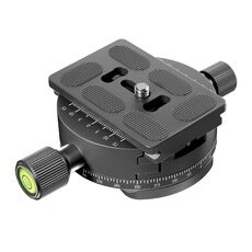 BEXIN QJ08-S Supporto per treppiede con base a morsetto a sgancio rapido panoramico con piastra a sgancio rapido