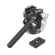 BEXIN DT-02S/S 2D 360 gradi Panorama Heavy Duty azione treppiede testa di trascinamento fluido con piastra a sgancio rapido