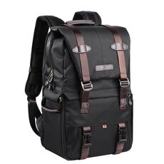 K&F CONCEPT KF13.092 Borsa per treppiede da viaggio con zaino per fotocamera impermeabile multifunzionale a doppio strato