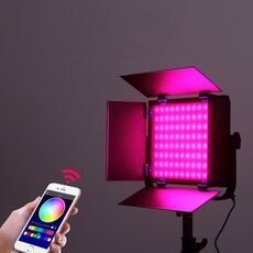 Luce di riempimento della fotografia RGB da 50W per Studio Live Broadcast (AU Plug)
