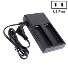 Caricabatteria per fotocamera per fotocamera per fotocamera a doppia carica intelligente Smart Dual Charge per DJI / OSMO (spina USA)