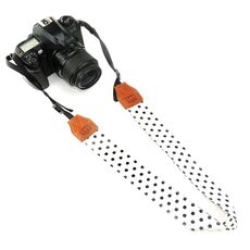 Tracolla a tracolla multicolore SLR Tracolla per fotocamera retrò (bianco)