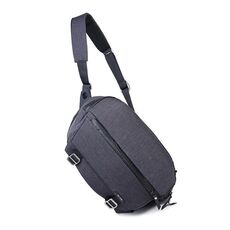XIUJIAN Borsa per fotocamera reflex leggera impermeabile a tracolla, colore: 10L grigio scuro