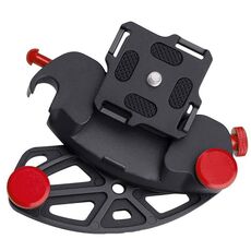 JMSUZ JMSUZ12412 Per GoPro Quick Hanging Outdoor SLR Camera Fibbia in vita (rosso)