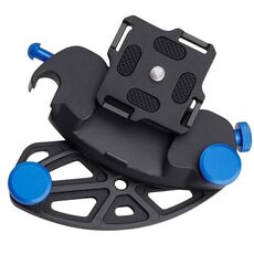 JMSUZ JMSUZ12412 Per GoPro Quick Hanging Outdoor SLR Camera Fibbia in vita (blu)