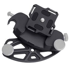 JMSUZ JMSUZ12412 Per GoPro Quick Hanging Outdoor SLR Camera Fibbia in vita (grigio argento)