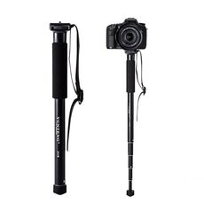 YUNTENG 218 Staffa per telefono con fotocamera a telaio singolo per fotocamera portatile leggera (nero)