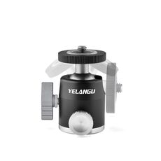 YELANGU LW-A01 Adattatore per testa a sfera per treppiede in metallo panoramico