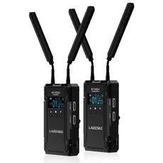 LAIZESKE W1000H Sistema di trasmissione video wireless HDMI 1000FT (nero)