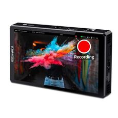 FEELWORLD CUT6S Registratore monitor touch screen da 6 pollici FHD IPS 4K HDMI 3G-SDI Field Monitor (nero)
