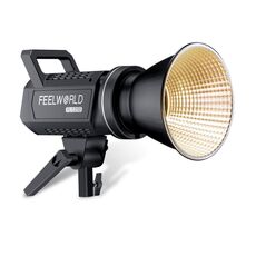 FEELWORLD FL125B Luce video con sorgente puntiforme bicolore da 125 W, controllo APP Bluetooth (spina USA)